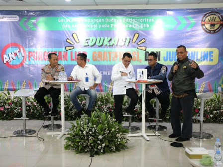 Pemprov Jakarta menggelar edukasi antipungli. (Foto/Berita Jakarta)