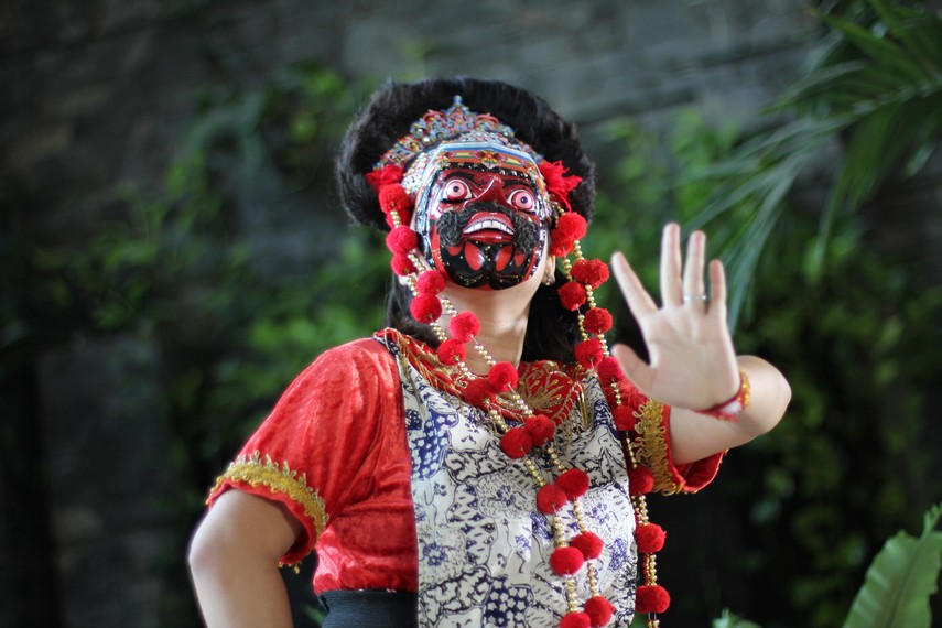 Tari topeng. (Foto/Indonesia Kaya)