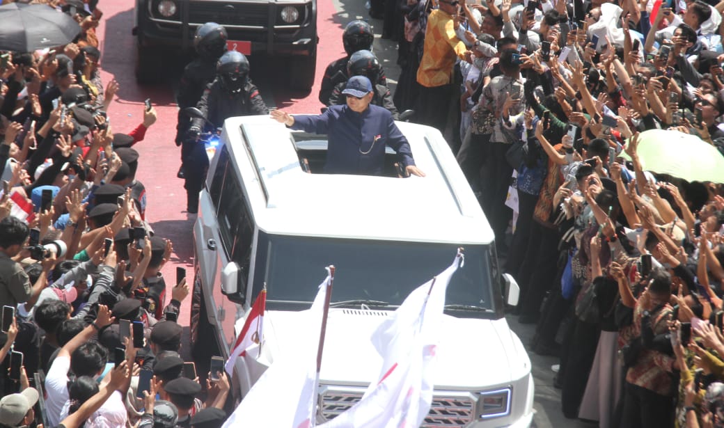 Presiden Indonesia periode 2024-2029, Prabowo Subianto. (BeritaNasional/Oke Atmaja)