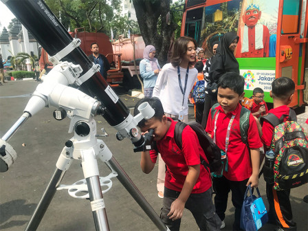 Planetarium hadir di Jakarta Innovation Days (JID) Expo 2024. (Foto/Berita Jakarta)