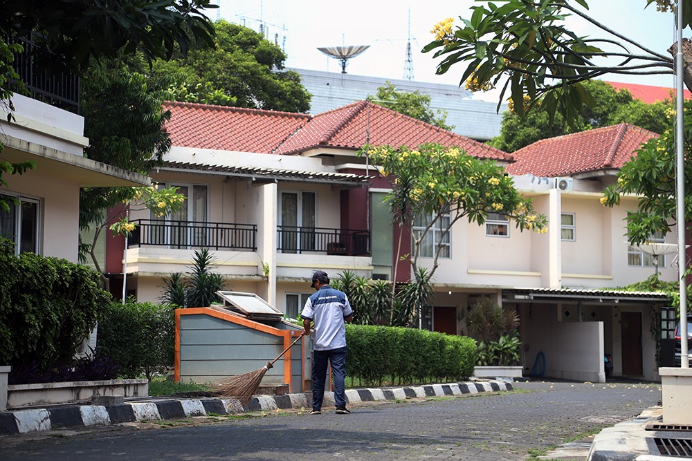 Rumah Dinas Anggota Dewan. (BeritaNasional/Elvis Sendouw)