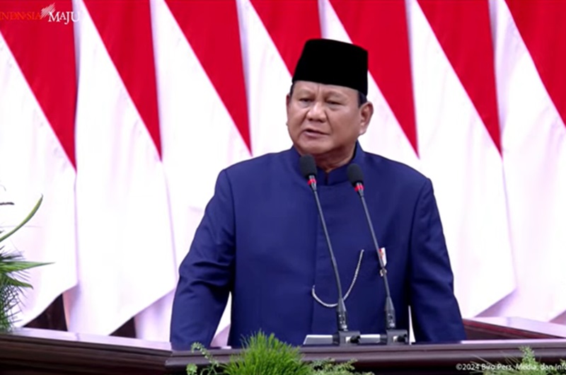 Prabowo akan beri pembekalan menteri Kabinet Merah di Akmil Magelang (Foto/Youtube Sekretariat Presiden)