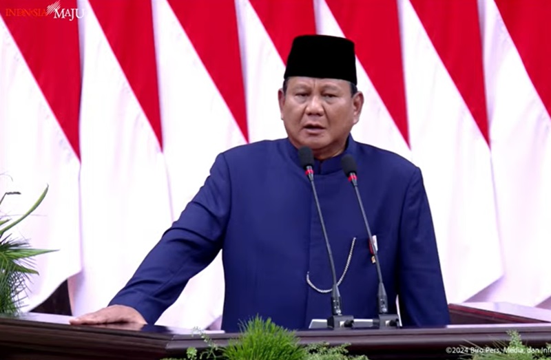 Prabowo bakal lantik kepala badan lusa (Foto/Youtube Sekretariat Presiden)