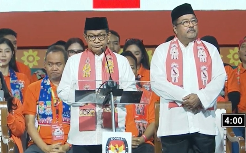 Pramono dan Rano ingin warga Jakarta sejahtera (Foto/Youtube KPU Provinsi DKI)