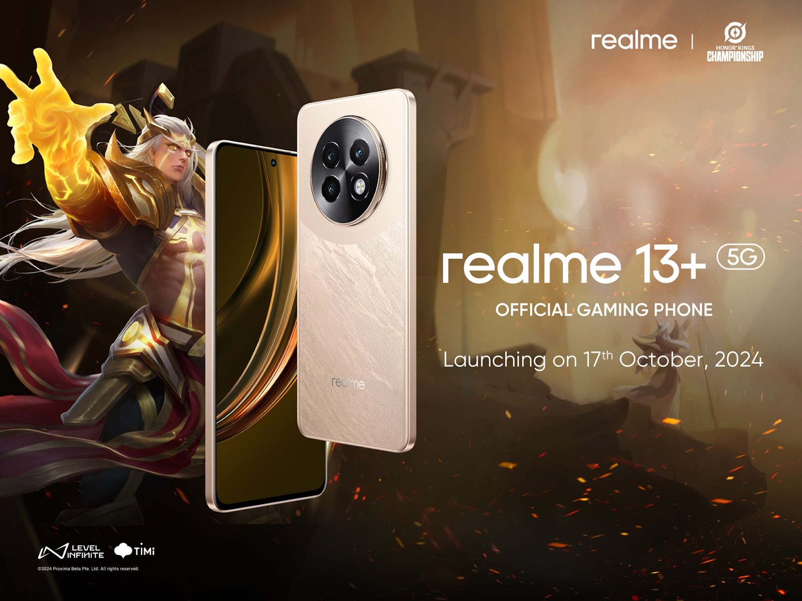 realme 13 series 5G segera meluncur di Indonesia. (BeritaNasional/Doc. realme)