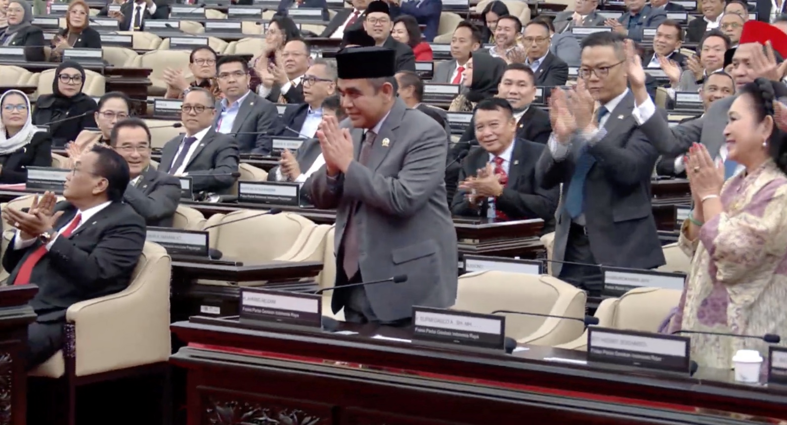 Ahmad Muzani ditetapkan sebagai Ketua MPR RI. (Foto/Istimewa).