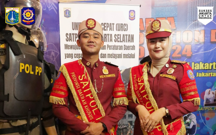 Satpol PP hadir dalam pergelaran JID Expo 2024. (Foto/Satpol PP DKI)