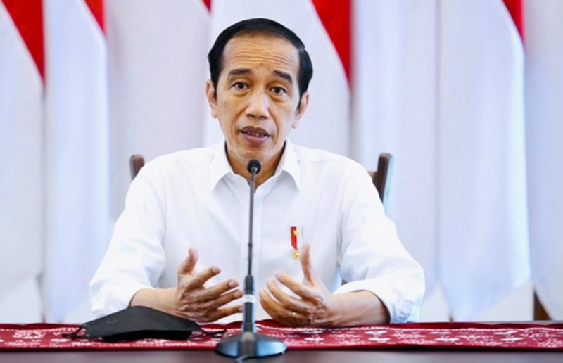 Jokowi sempat teken kenaikan gaji hakim (Foto/Setkab)