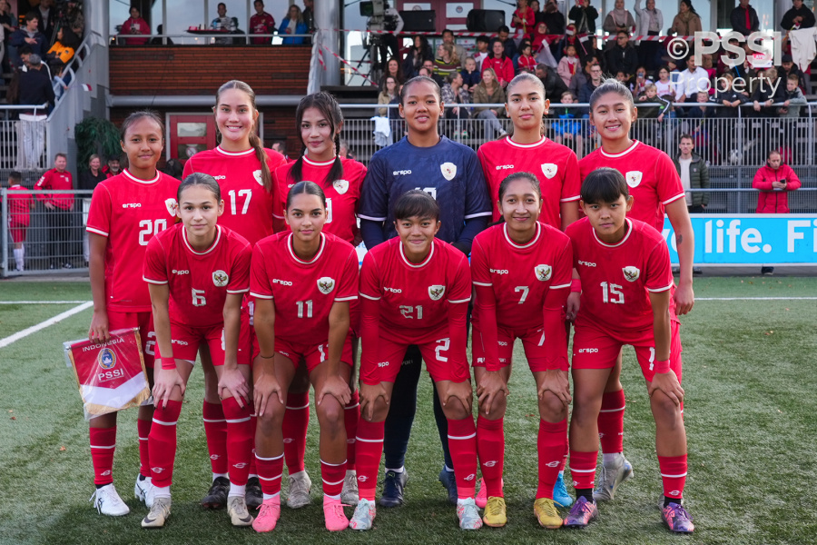 Skuad Timnas Putri Indonesia. (Foto/PSSI)