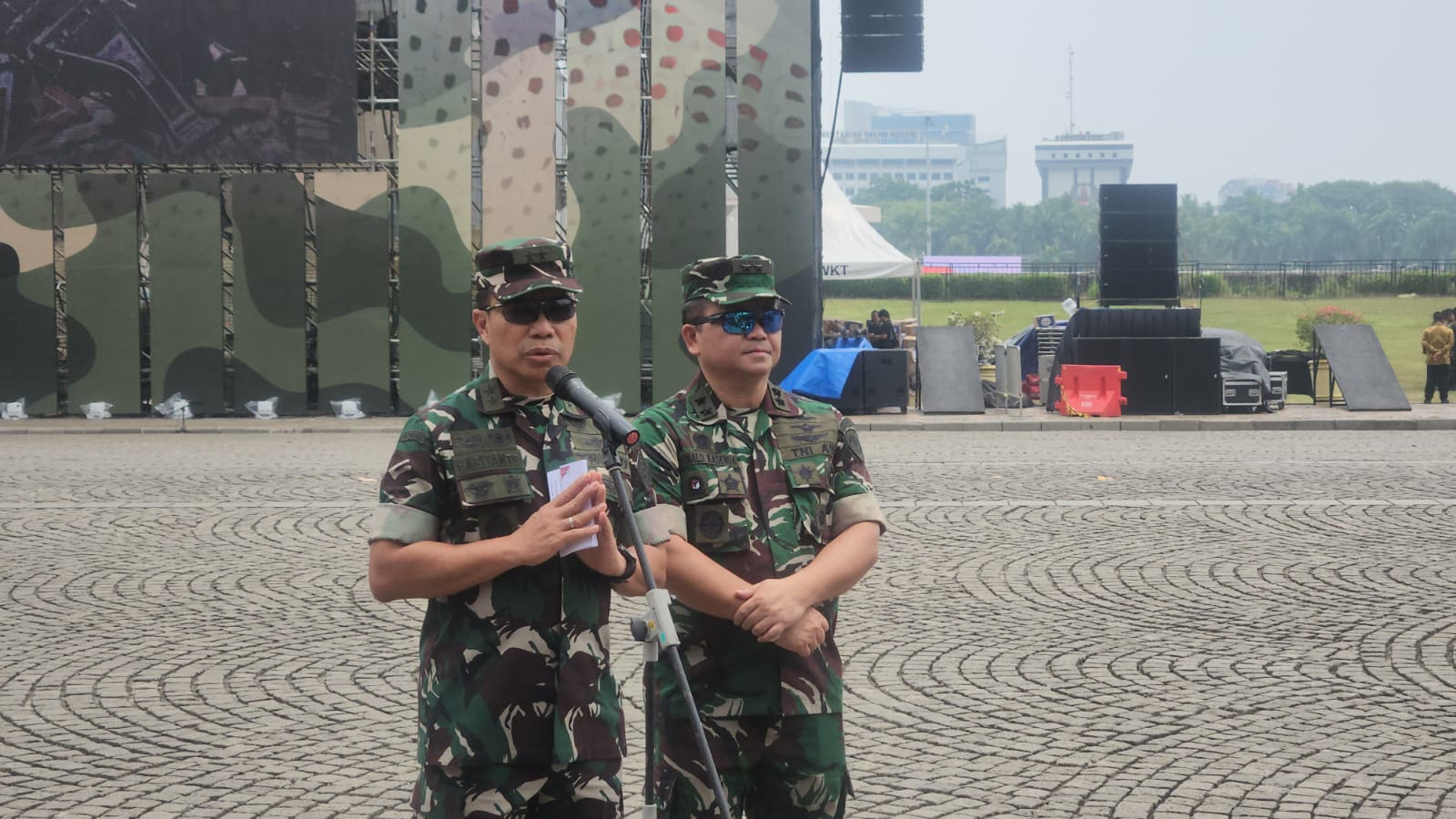 Kepala Pusat Penerangan (Kapuspen) TNI Mayjen Hariyanto. (BeritaNasional/Bachtiarudin).