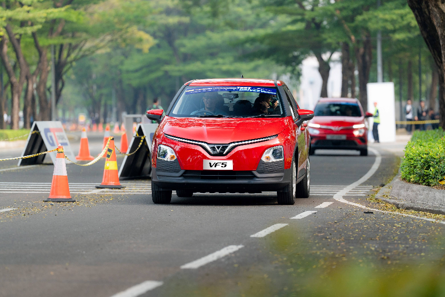 Mobil listrik VinFast. (BeritaNasional/Doc. VinFast)