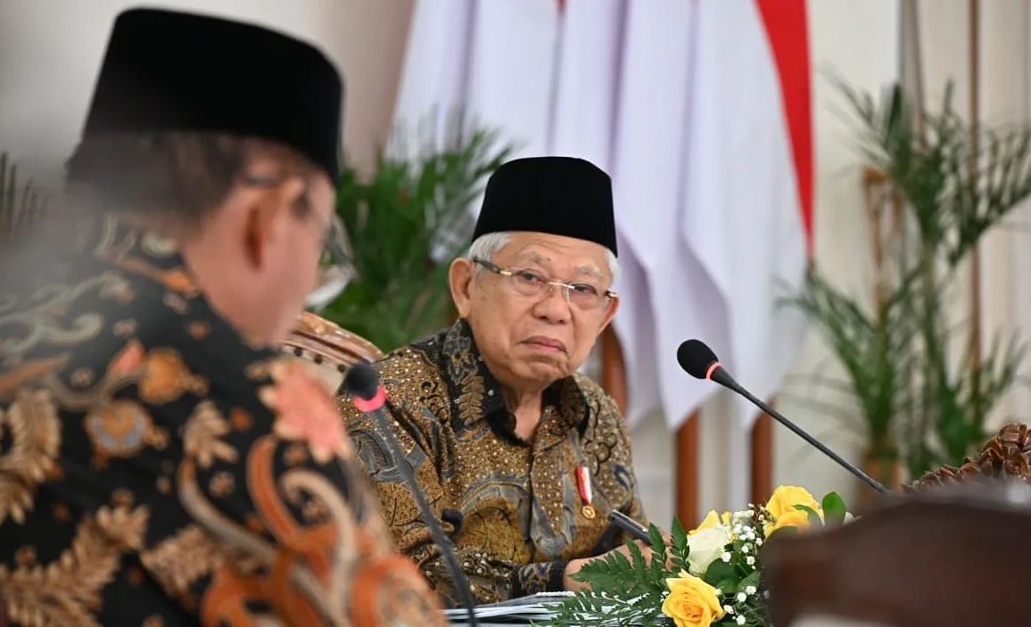 Wakil Presiden Ma'ruf Amin. (BeritaNasional/Setkab)