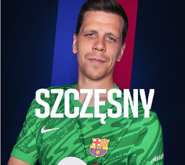 Wojciech Szczesny bergabung dengan Barcelona. (BeritaNasional/Instagram)