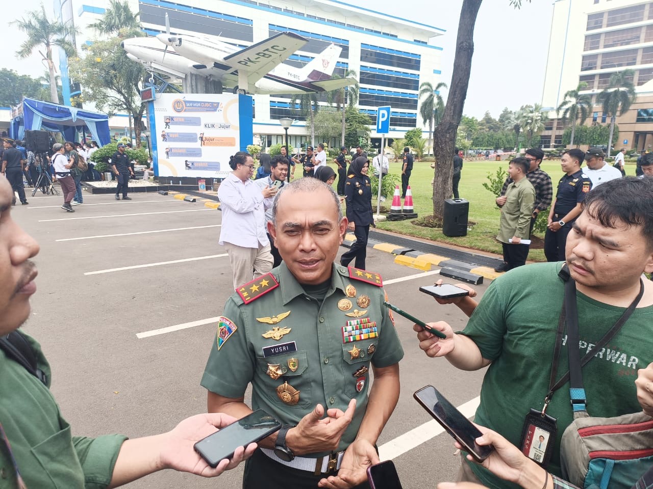 Komandan Pusat Polisi Militer (Danpuspom) TNI Mayjen TNI Yusri Nuryanto. (BeritaNasional/Bachtiar).