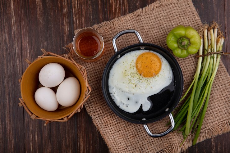 Telur sebagai makanan tinggi protein. (Foto/Freepik)