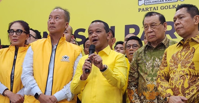 Bahlil kerahkan kader Golkar di DPR untuk menangkan RK-Suswono (Beritanasional/Panji)