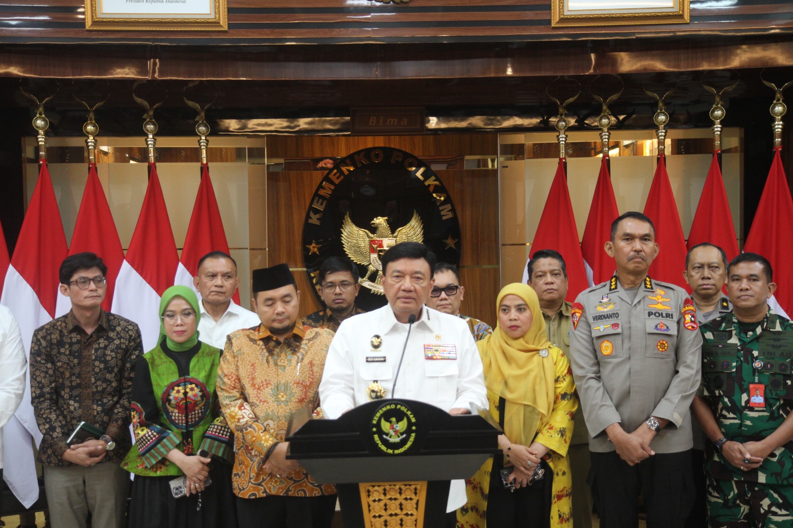 Menko Polkam Budi Gunawan (BeritaNasional/Oke Atmaja)