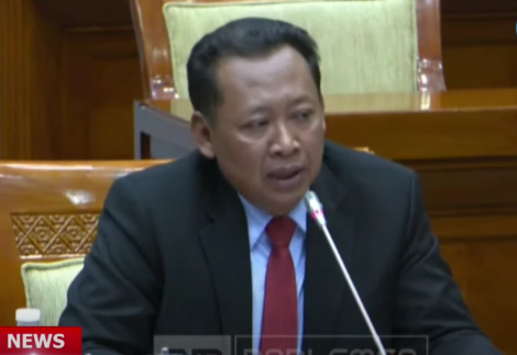 Calon pimpinan (capim) Komisi Pemberantasan Korupsi (KPK) Fitroh Rohcahyanto. (Foto/YouTube TV Parlemen)