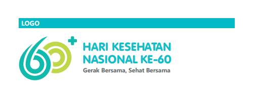 Logo Hari Kesehatan Nasional ke-60. (Foto/Kemenkes)