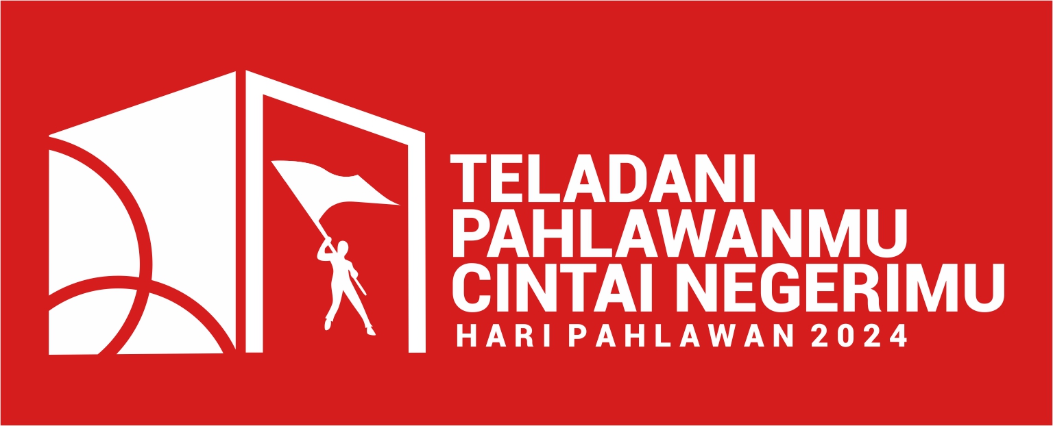 Logo Hari Pahlawan 2024. (Foto/Kemensos)