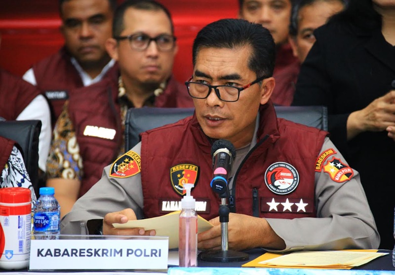 Kabareskrim Polri Komjen Wahyu Widada (Beritanasional/Bachtiar)