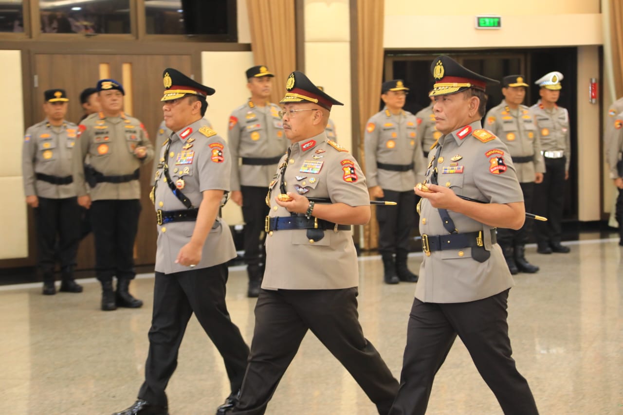 Kapolri lantik pejabat utama baru untuk perkuat profesionalisme polri. (Foto/Humas Polri)