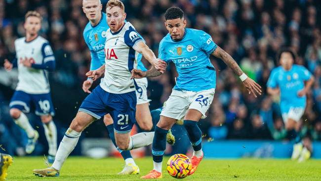 Man City vs Tottenham Hotspurs. (Foto/Manchester City)