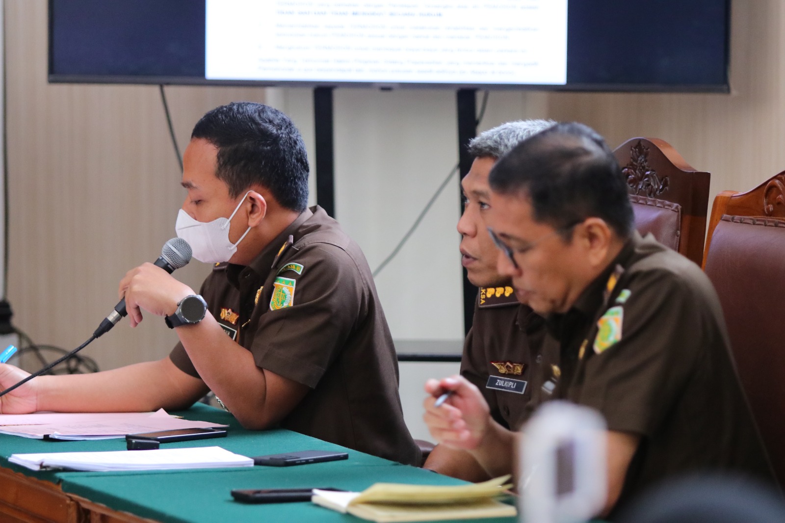 Sidang praperadilan di PN Jakarta Selatan. (Beritanasional/Dok Puspen Kejagung)