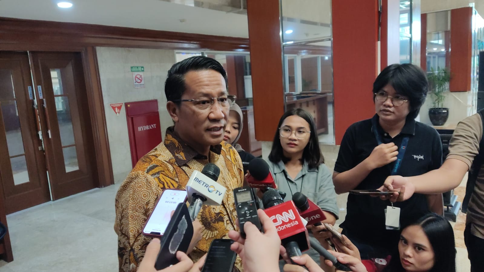 Menteri Hukum Supratman Andi Agtas. (BeritaNasional/Ahda)