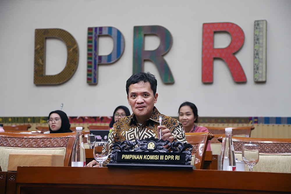 Ketua Komisi III DPR RI, Habiburokhman. (BeritaNasional/Elvis)