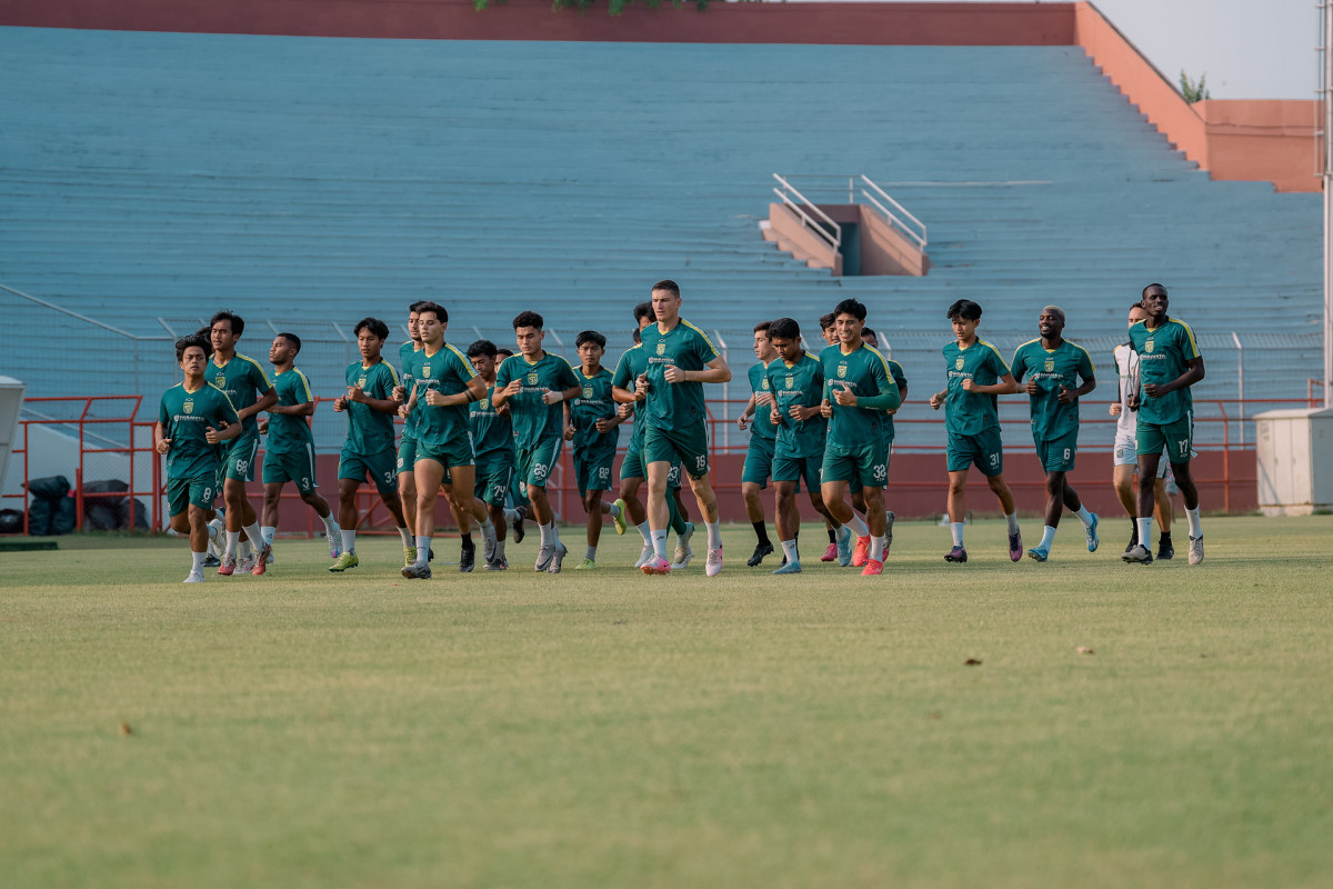 Pemain Persebaya Surabaya. (Foto/Persebaya.id).