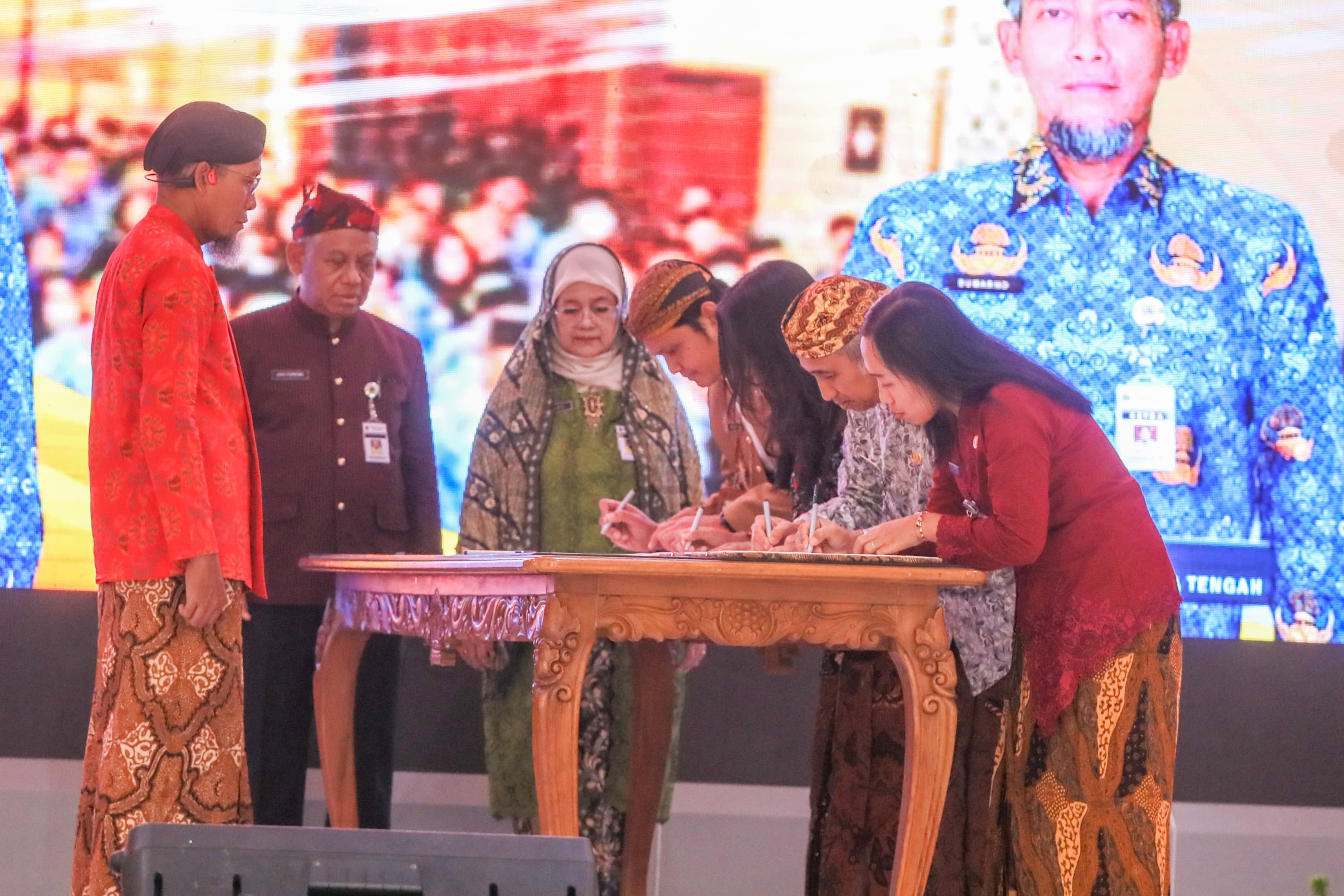 Sekretaris Daerah Provinsi Jawa Tengah, Sumarno melantik sebanyak  262 pejabat fungsional di Pemda Jateng. (Foto/Kontributor/Febri).