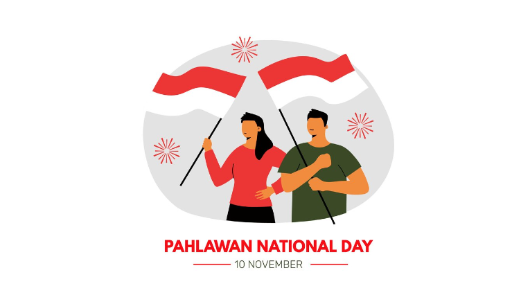 Ilustrasi Hari Pahlawan 10 November. (Foto/Freepik)