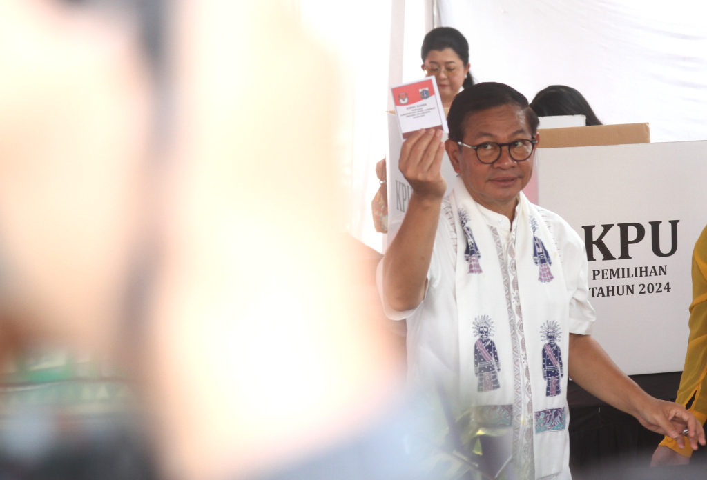 Calon gubernur Jakarta Pramono Anung. (BeritaNasional/Oke Atmaja).