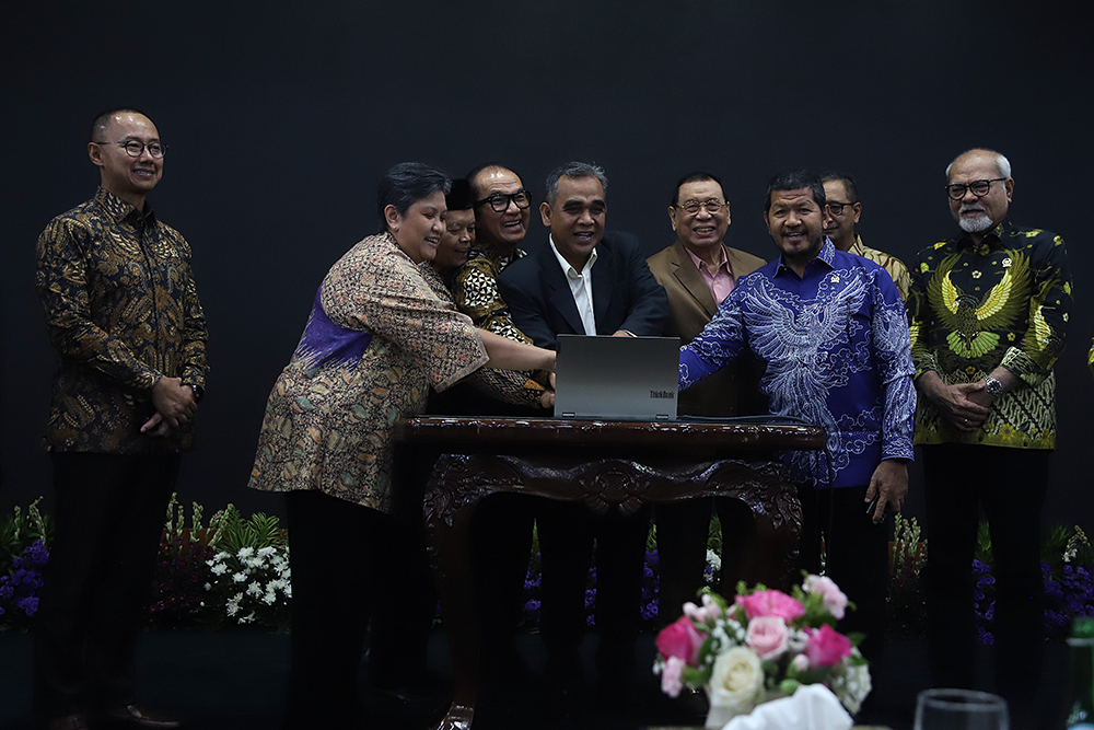 MPR RI bentuk Kaukus Kebangsaan untuk mendiskusikan dan mengintegrasikan kebijakan daerah. (BeritaNasional/Elvis Sendouw)