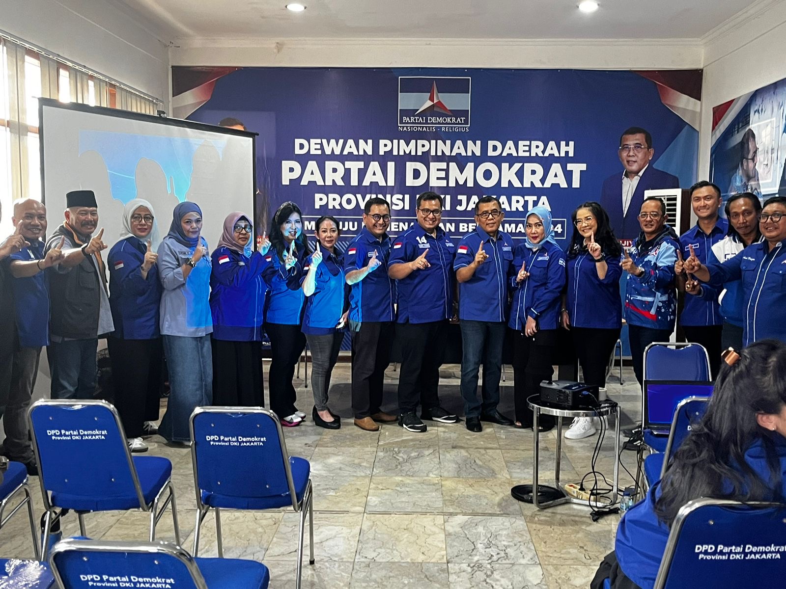 Partai Demokrat Turunkan Satgas untuk Amankan Rekomendasi Pilkada AHY. (Foto/Dok Demokrat).