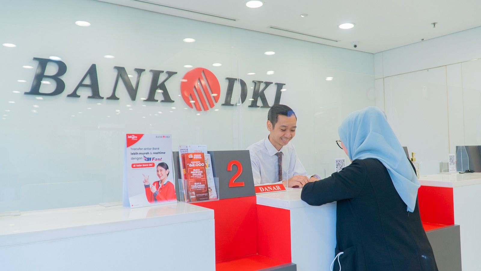 Pelayanan Bank DKI. (Foto/Bank DKI)