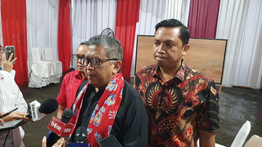 Sekjen PDI Perjuangan, Hasto Kristiyanto. (BeritaNasional/Bachtiarudin Alam)