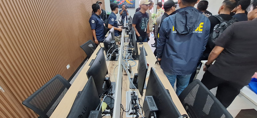 Lokasi judi online 'Kantor Satelit' yang libatkan pegawai Kementerian Komdigi di Kota Bekasi (Foto/Doc.Istimewa)