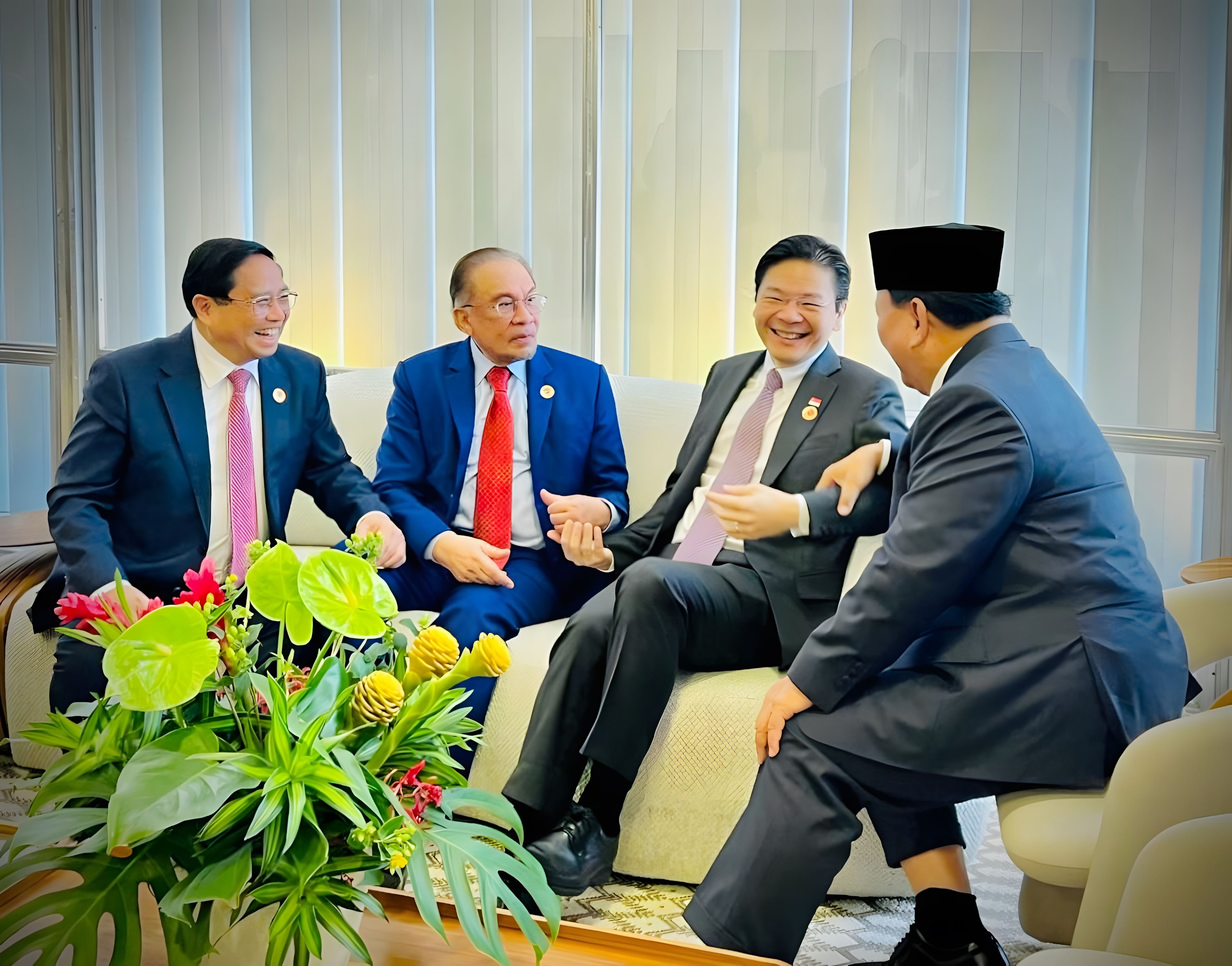 Momen Presiden Prabowo hadiri Konferensi Tingkat Tinggi (KTT) G20 di Rio de Janeiro, Brasil. (Foto/Tim Prabowo)