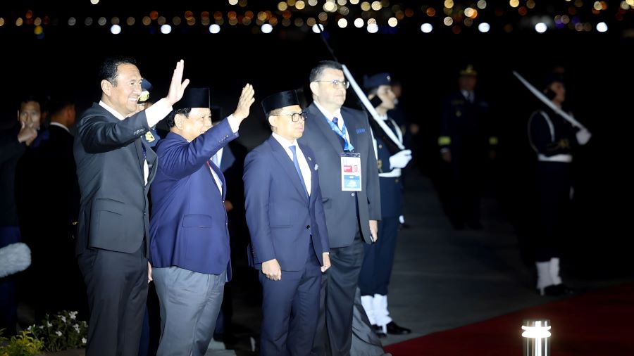 Prabowo Tiba di Lima untuk APEC 2024. (Foto/Tim Prabowo)