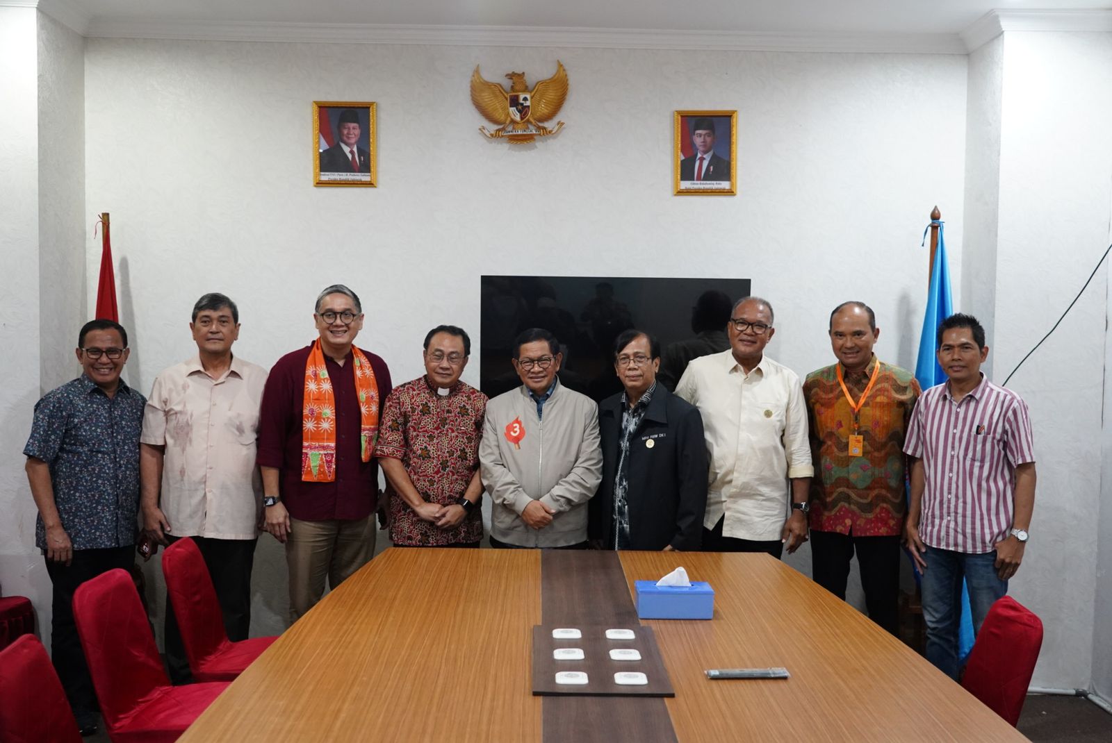 Pramono Anung saat beraudiensi dengan Persekutuan Gereja Indonesia (PGI) Wilayah Jakarta. (Foto/Tim Pramono-Rano).