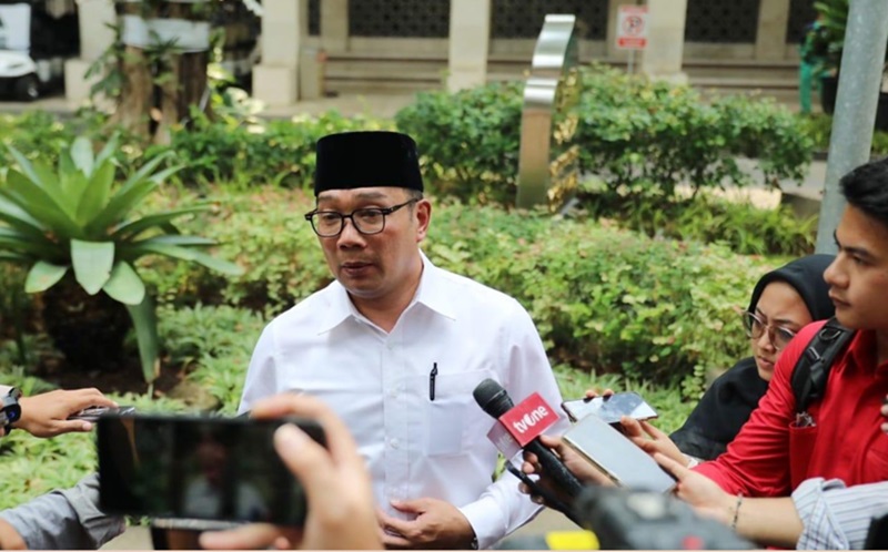 Ridwan Kamil Berangkat ke Solo (Beritanasional/Lydia)