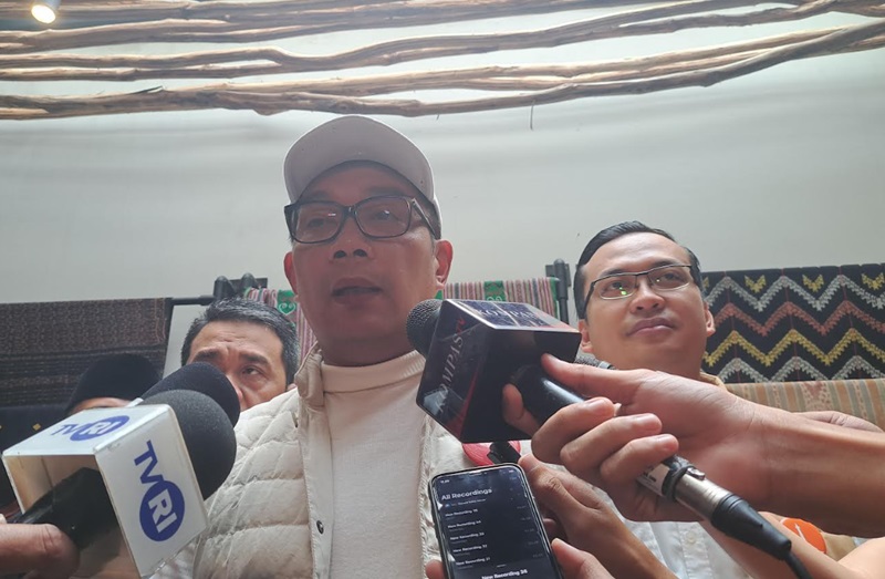 Calon Gubernur Jakarta nomor urut 1 Ridwan Kamil (RK)  (Beritanasional/Lydia))