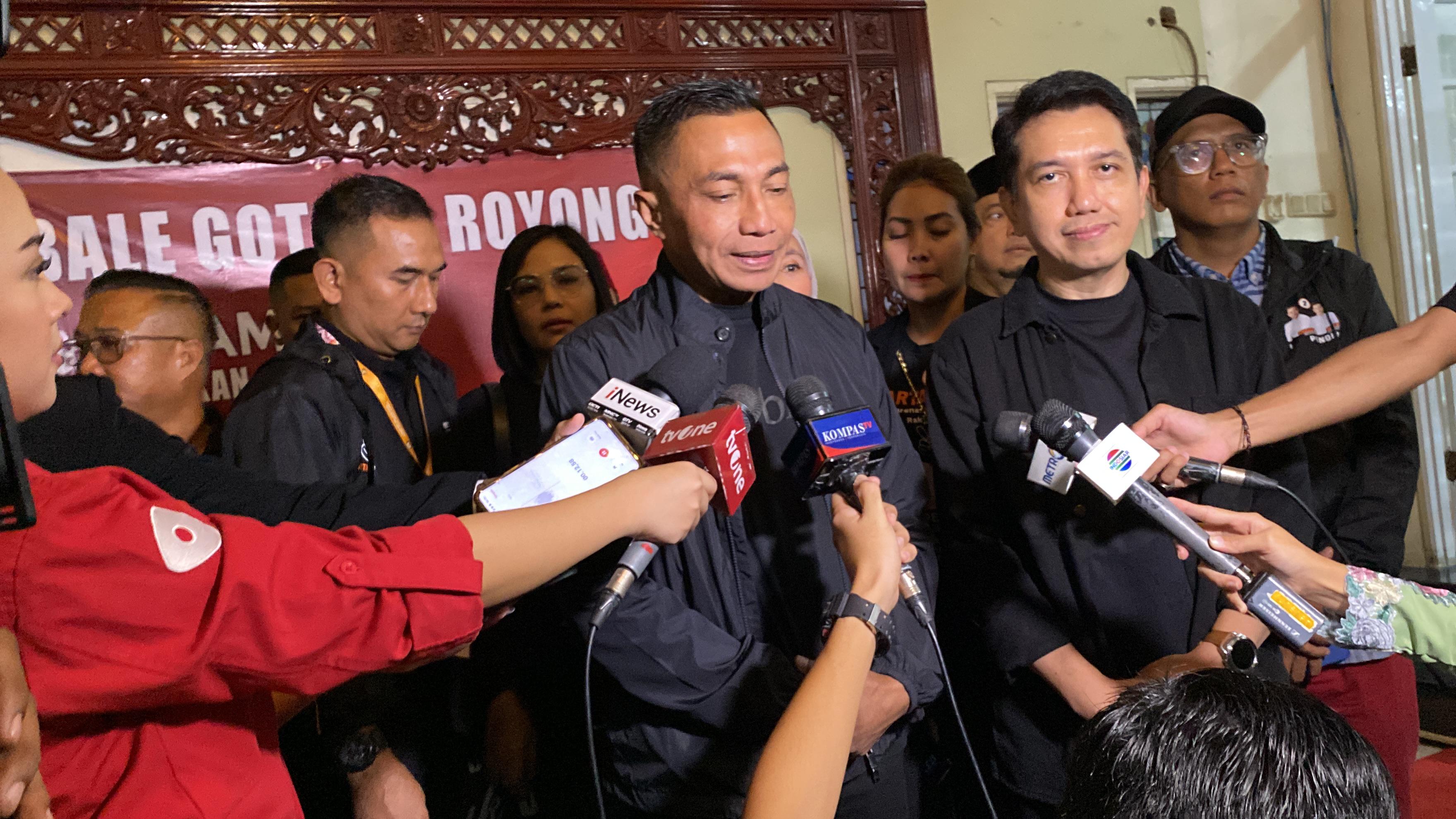 Cagub nomor urut 2 Dharma Pongrekun saat diwawancarai sebelum debat ketiga Pilgub Jakarta 2024. (BeritaNasional/Bachtiarudin)