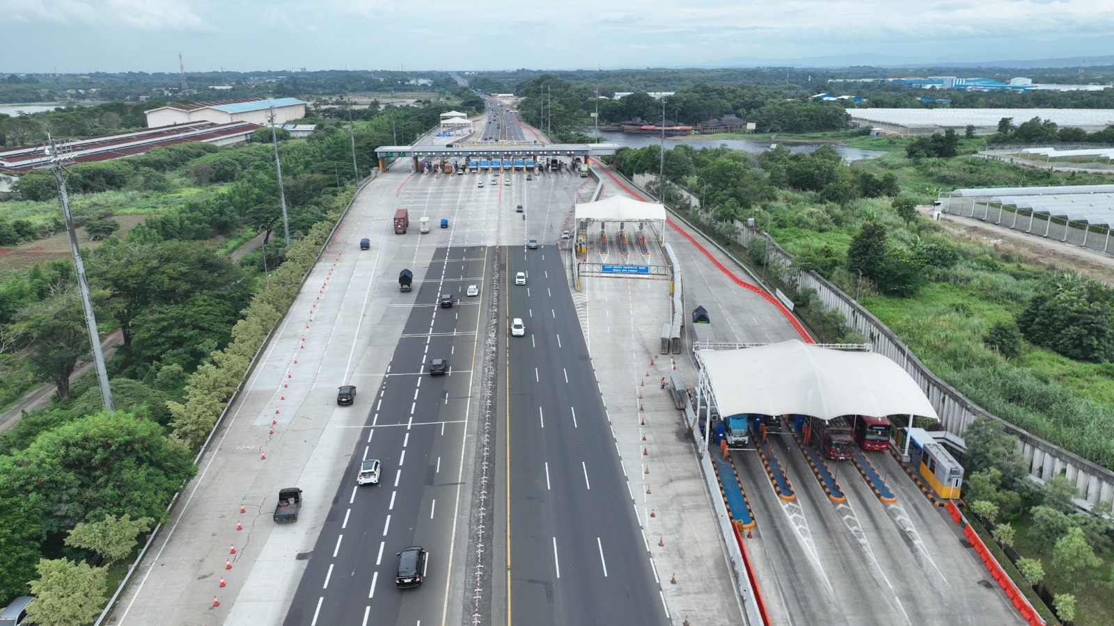 Jalan tol Cikampek. (Foto/Jasa Marga).