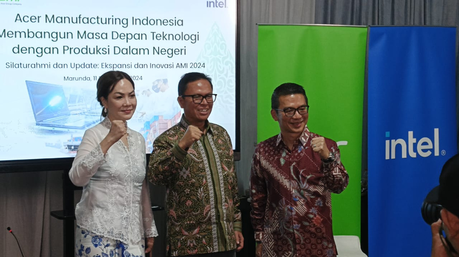 Acer Manufacturing Indonesia ekspansi fasilitas produksi. (BeritaNasional/Iman)