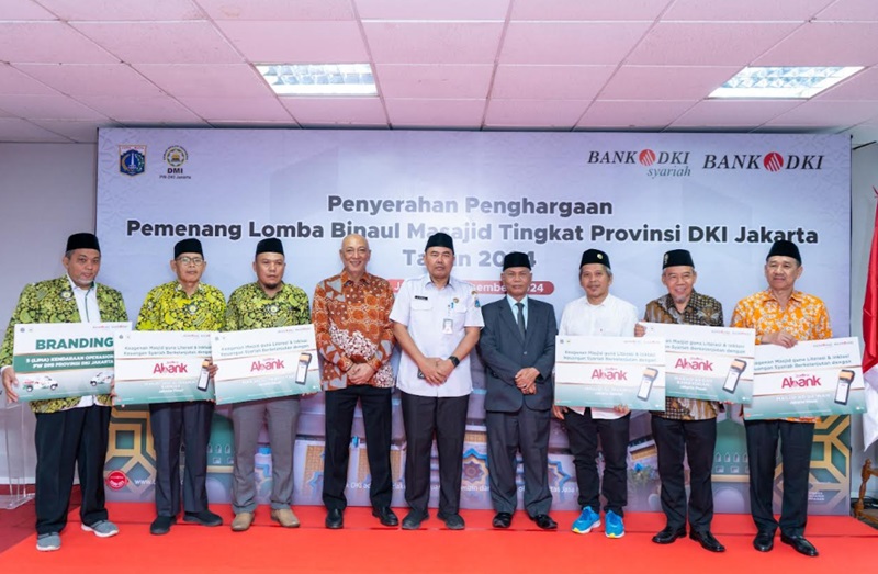 Bank DKI meluncurkan program Masjid JakOne Abank (Beritanasional/Lydia)