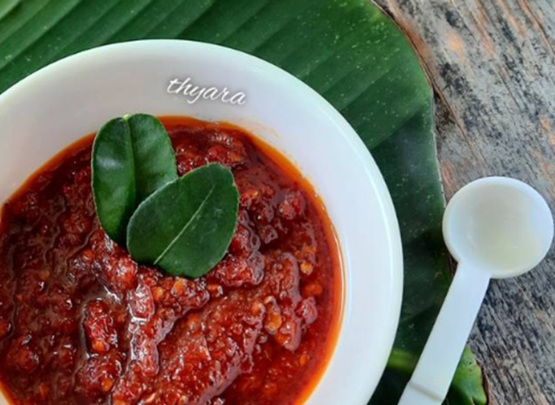 Ilustrasi sambal terasi (Foto/Cookpad)