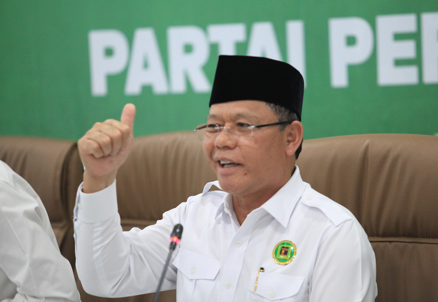 Plt Ketum PPP Muhamad Mardiono. (BeritaNasional/Panji Septo)